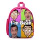 thumbnail image 1 of Mochila Escolar Desmarcar Mr. Bean Rosa, 1 of 6