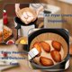 thumbnail image 4 of Forros para freidora de aire Foopama 16,5 cm 100 uds desechables, 4 of 6
