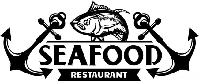 Rienda Libre Graphics - Decomural Seafood Restaurant Fish Anchor Ws-46623