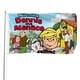 thumbnail image 1 of Daniel el Travieso Bandera impresa con temática, regalo perfecto para fanáticos, amigos y familiares, y adecuada para actividades al aire libre e interiores, decoraciones de fiesta. 120*180CM, 1 of 6