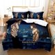 thumbnail image 1 of FashionBaki Hanma Bedding Set Boys Girls Duvet Cover Pillowcase Bed Adult Bedroom, 1 of 5