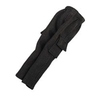 Magideal - Pantalones Casuales A Escala 1/12, Accesorios De Ropa De Muñeca Hechos A Mano, Ropa En Miniatura Para Modelo De Muñeca De 6 Pulgadas, Figuras De Solda Negro