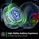 thumbnail image 3 of Auriculares inalámbricos para gaming Krysenix 2.4 GHz RGB con micrófono y drivers de 50 mm, 3 of 8