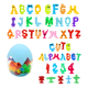 thumbnail image 1 of Juego de ventosas 41 piezas abecedario número y signos, 1 of 3