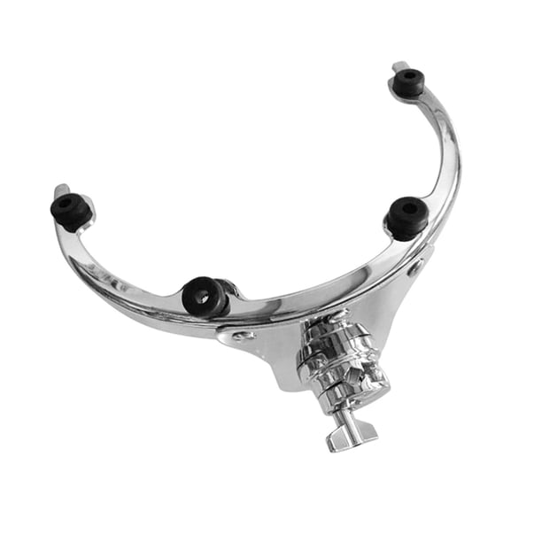 Soporte de borde de suspensión para tambor Tom, accesorio de juego de batería resistente, soporte de percusión de tambor Tom de metal para tambor 12 pulgadas
