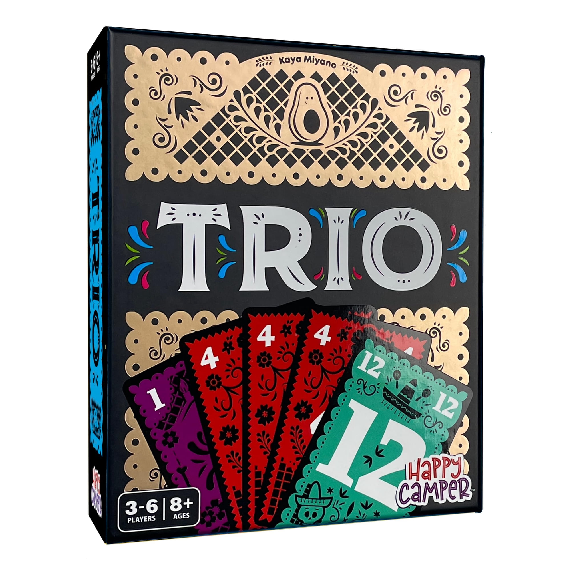 Happy Little Camper - Juego De Cartas Happy Camper Trio Game 3-6 Jugadores A Partir De 8 Años
