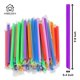 thumbnail image 2 of Pajitas desechables para batidos Homelance, 700 unidades, colores surtidos, 2 of 6