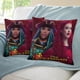 thumbnail image 3 of Descendientes: El Ascenso de Red Fundas de almohada de terciopelo con tema, regalos de funda de almohada, decoración para el hogar, cojín de lanzar, regalo de cumpleaños para fans y parejas.61*61cm., 3 of 6
