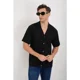 thumbnail image 2 of Camisa Hombre Hilo Algodon Verano Calidad Premium Diseño Cuadros 7223, 2 of 4