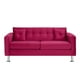 thumbnail image 1 of Sofa New Retro 3c Felpa 12 Burdeo, 1 of 5