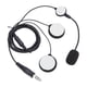 thumbnail image 5 of Casco De Motocicleta Negro Radio Auriculares Micrófono Durable Para 3207 UV5R UV5RA, 5 of 5