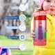 thumbnail image 5 of StoryBotsBotella de Agua con Tapa Pop Top de Un Toque, Acero Inoxidable, a Prueba de Fugas, para Deportes, Botella Infantil rosa 12 oz, 5 of 6