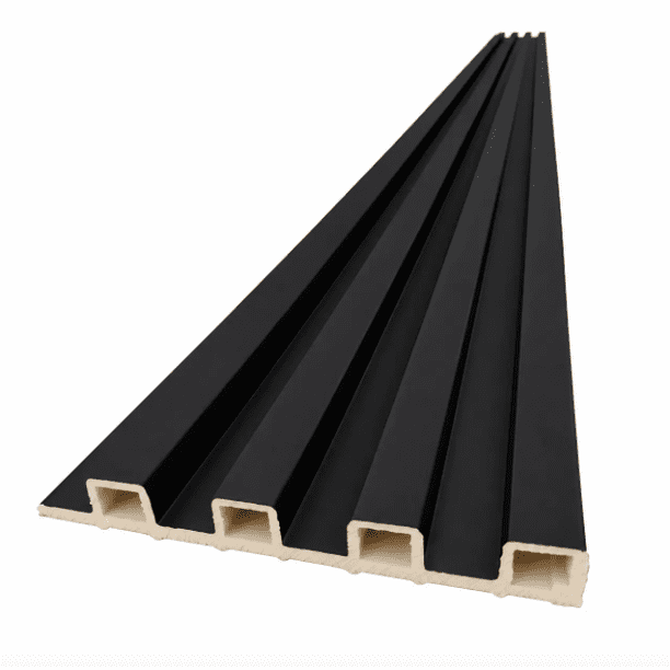 Wall Panel WPC Decorativo Negro Onix, 240x16, 22mm, Caja 10 Unids.