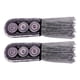 thumbnail image 1 of Accesorio De Disfraz De Charretera Con Borlas Para Traje Formal, Actuación De Graduación, Negro, 1 of 5
