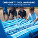 thumbnail image 3 of Silla flotante para piscina Aqua Ultra-Comfort para 2 personas, color azul marino y blanco, 3 of 6