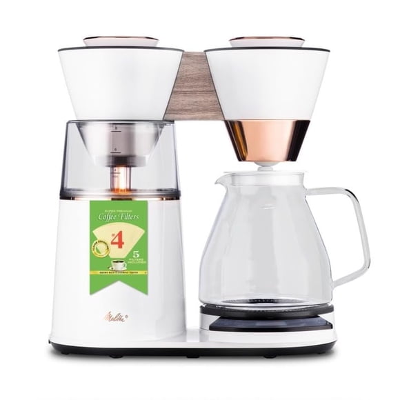 Cafetera Melitta Vision para 12 tazas 2.8L programable blanca