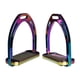 thumbnail image 4 of 2 Piezas De Estribos Para Silla De Montar, Sólidos Y Brillantes, Suministros Ecuestres Para Entrenamiento De Adultos, Multicolor, 4 of 5