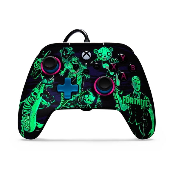 Controlador PowerA Advantage con cable para Xbox Series X|S – Fortnitemares