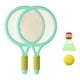 thumbnail image 3 of Raqueta de de Bádminton Duradera para Niños, Juguetes Interactivos para Padres E Hijos para Jugadores Principiantes en El Patio Trasero, Jardín , VERDE, 3 of 5