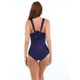 thumbnail image 4 of Traje de baño reductor estampado azul Talla S, 4 of 6