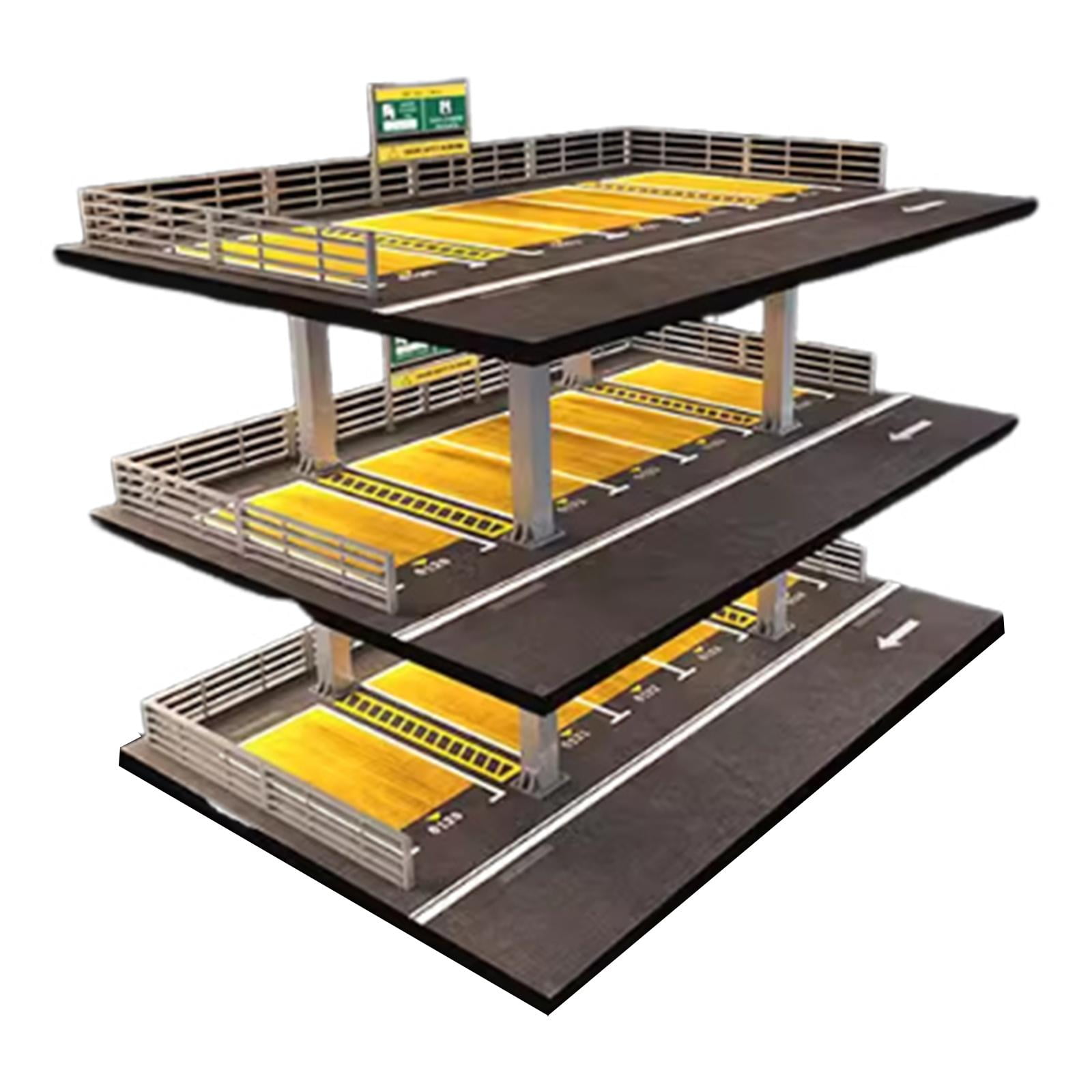Bothyi - Vitrina De Exhibición De Ruedas Fundidas A Presión 1/64 Para Coleccionistas De Autos Deportivos, Minimuñecas Americanas De 3 Capas