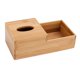 thumbnail image 1 of Caja De Pa?uelos De Bambú, Soporte Resistente Para Caja De Pa?uelos, Mesita De Noche, Encimera, Oficina, 1 of 5