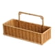 thumbnail image 5 of Organizador de almacenamiento tejido para montar en la pared, cesta colgante con asa, decoración hecha a mano para habitación, cesta de almacenamiento Rectangular, 5 of 5