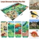 thumbnail image 3 of Juguete de dinosaurio FRUSE Jurassic con tapete de juego y libro, 12 piezas para niños, 3 of 7