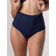 thumbnail image 1 of Bottom de Bikini Daikiri Mujer Calzón Tiro Alto Sin Elasticos Azul Marino Protección UV50+, 1 of 3
