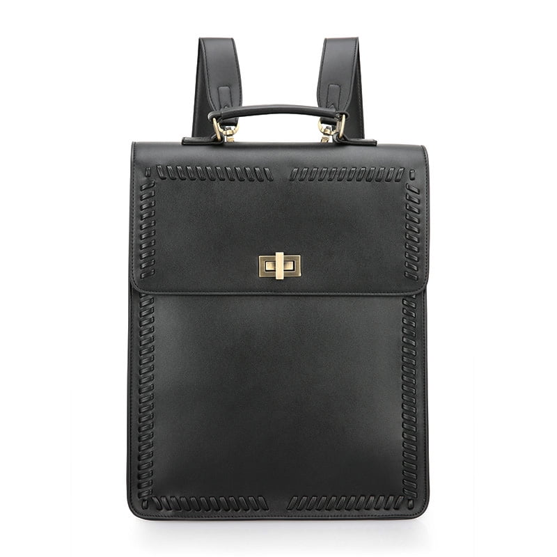 Ecosusi - Mochila Dawn Vintage Laptop 15,6 - Negro