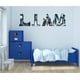 thumbnail image 2 of Adhesivo de pared personalizado con diseño de astronauta con nave espacial y planeta, 2 of 3