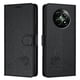thumbnail image 5 of Funda tipo cartera FOXDOCK para Realme 12 5G con soporte, ranuras, RFID, diseño de gato, 5 of 5