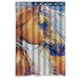 thumbnail image 1 of Cortina de ducha con diseño de caballo y animales de ensueño, juego de cortina de baño con ganchos, tamaño 48 x 72 pulgadas, 1 of 3