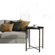 thumbnail image 1 of Mesa Lateral Auxiliar Metal 42x52cm Blanco #1, 1 of 3