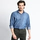 thumbnail image 1 of Camisa Manga Larga Denim Basica Regular Fit azul M, 1 of 3