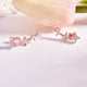 thumbnail image 1 of Sterling S925 Silver Simple Small Fresh Square Four Star Zircon Stud Earrings Valentine's Day Gift Simple Elegant Unique Design, 1 of 2