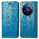 thumbnail image 1 of Funda Cartera FOXDOCK para Realme 12 Pro , Flip PU con Relieve de Gatos y Perros, Tarjetero y Soporte, 1 of 6