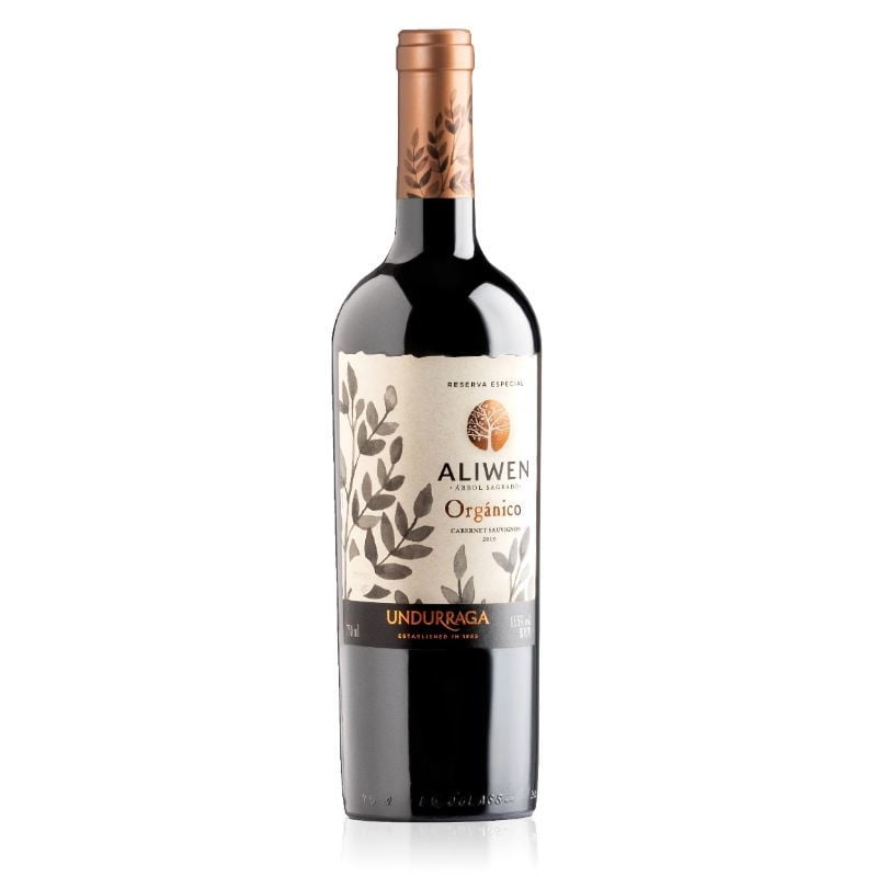 Aliwen - Vino Tinto Orgánico Cabernet Sauvignon Botella