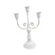 thumbnail image 3 of Candelabro De Metal Para Centro De Mesa, Candelabro Cónico Para Comedor, Eventos En El Hogar, Color Blanco, 3 of 5