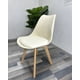 thumbnail image 2 of SILLA TULIP ECOCUERO CREMA, 2 of 3