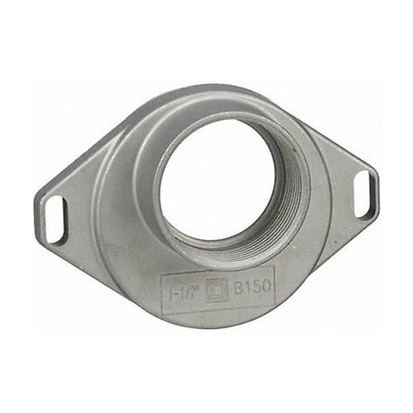 Hub Square D B150 de 3,8 cm, atornillable, negro, Schneider Electric