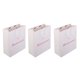 thumbnail image 3 of 3 Piezas Grande La Dama De Honor Boda Fiesta Papel Regalo Favor Bolsa Mango Blanco, 3 of 5