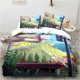 thumbnail image 2 of Cartoon Grizzy N Lemmings Bedding Set Duvet Cover Bed Set Quilt Cover Pillowcase Comforter king Queen Size Boys Adult, 2 of 5