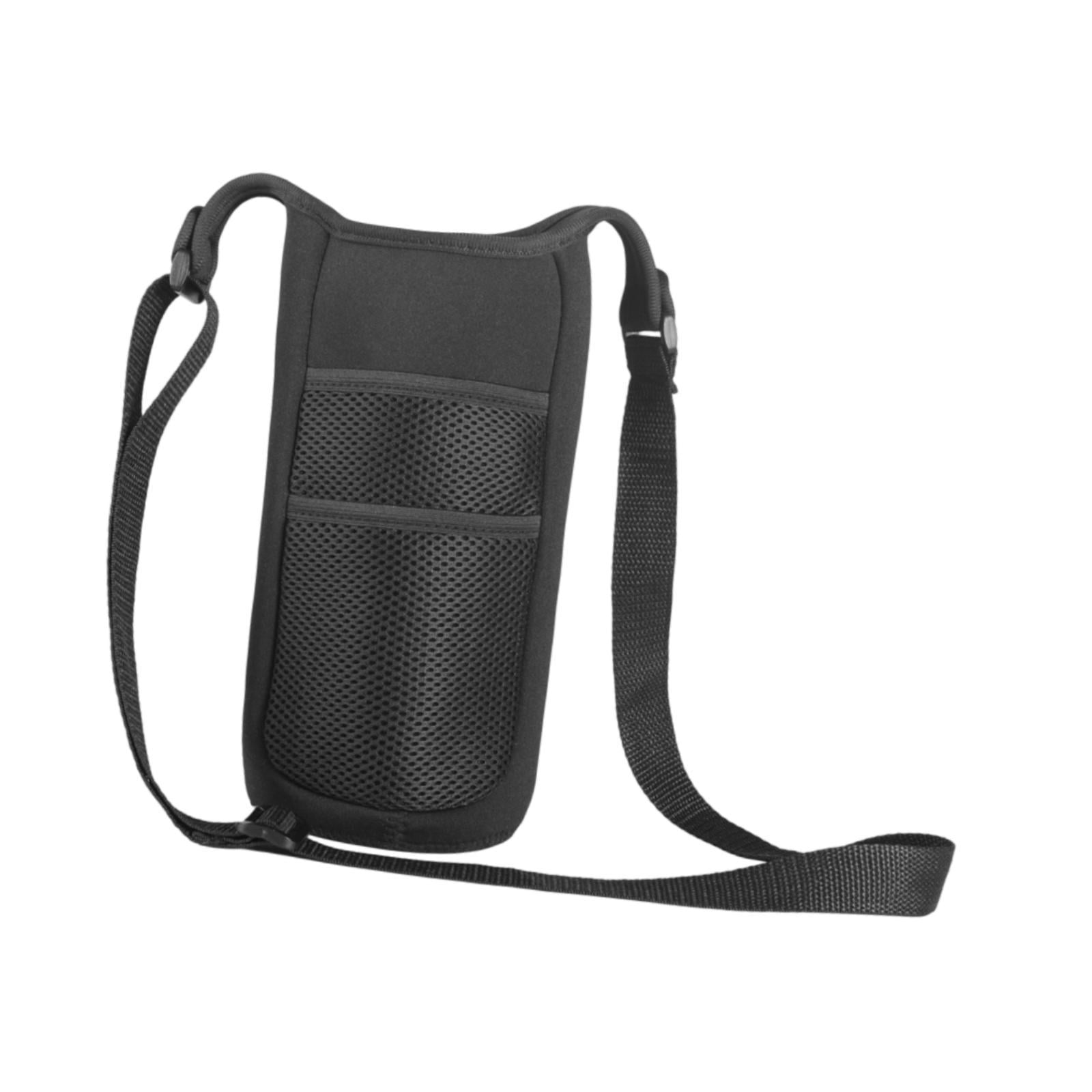 Magideal - Bolsa Para Transportar Botellas De Agua Con Bolsillo Para Teléfono Móvil Y Funda. Portabotellas Para Exteriores, Ideal Para Montañismo, Camping, Sende