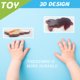 thumbnail image 4 of Imanes de nevera DUUMI Farm Animals para niños de 1 a 3 años, 4 of 7