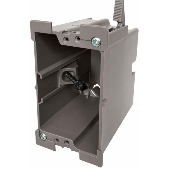 Caja de pared Morris SmarToggle de un módulo para retrofit, profundidad de 3,8 cm