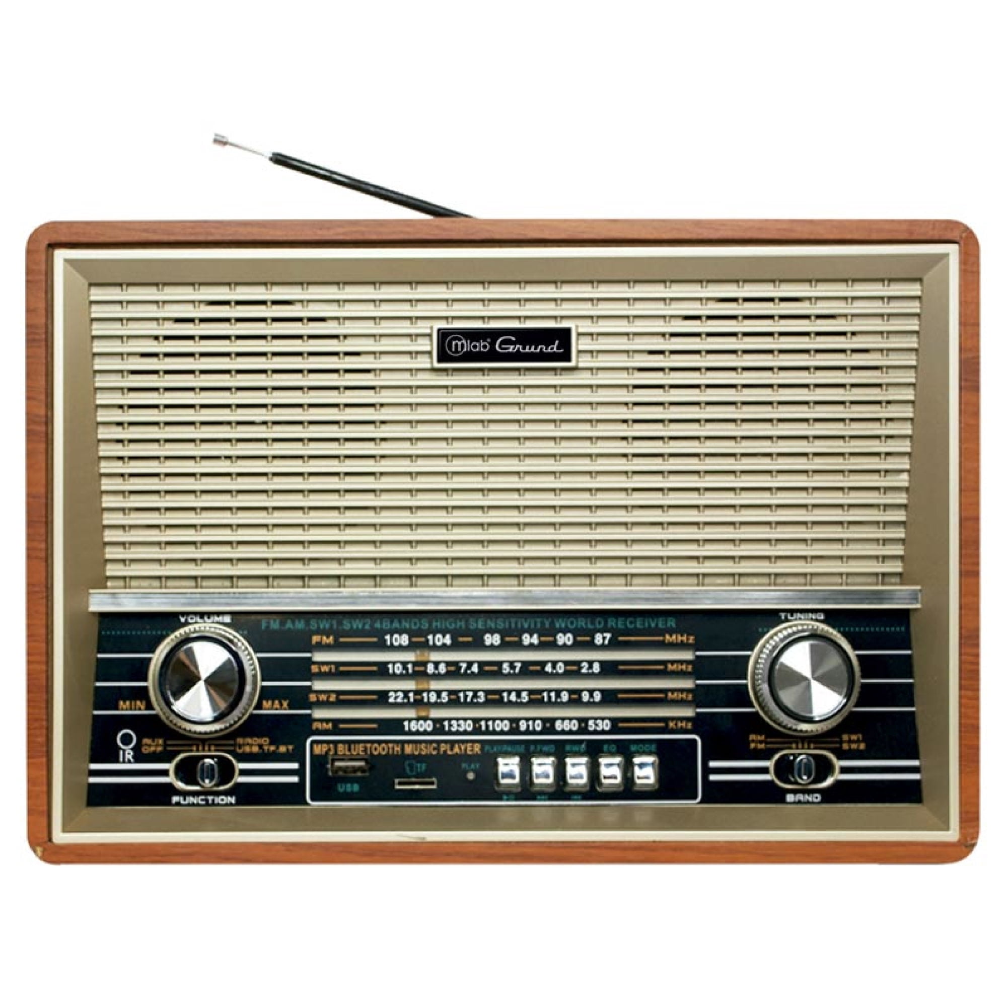 Microlab Radio Retro Bluetooth Grund