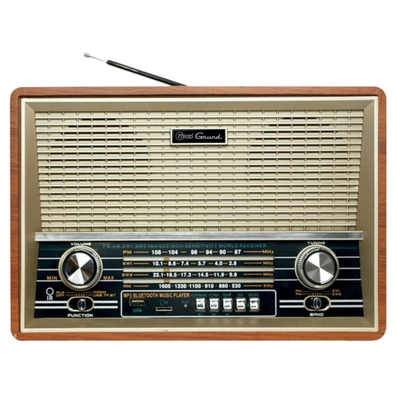 Radio Retro Bluetooth Grund