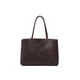 thumbnail image 1 of Bolso Tote de Cuero Madewell Tejido a Mano Color Café 38x28x16 cm, 1 of 6