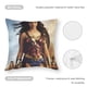 thumbnail image 5 of Mujer Maravilla Fundas de almohada de terciopelo con tema, regalos de funda de almohada, decoración para el hogar, cojín de lanzar, regalo de cumpleaños para fans y parejas. 45cm x 45cm., 5 of 6